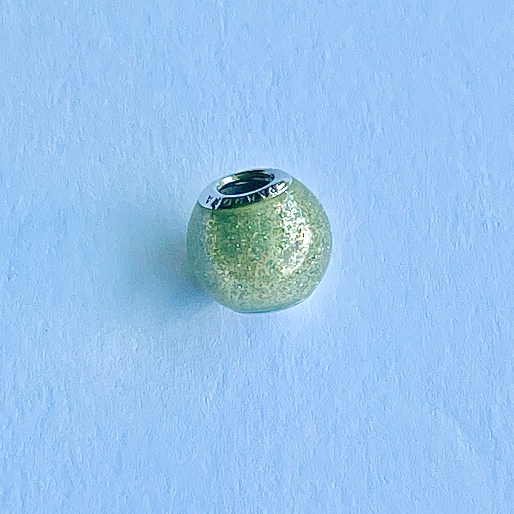PANDORA Glitter Ball Silver Charm Silver